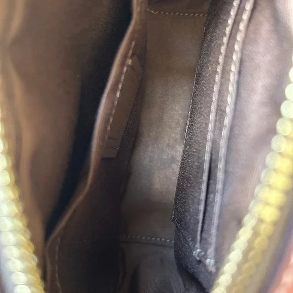 Coach Peanuts Snoopy Woodstock Jamie Camera Bag Signature Canvas Crossbody Brown - Picture 6 of 9